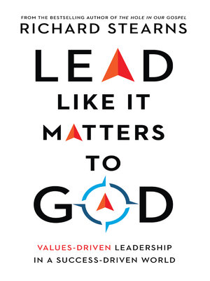 cover image of Lead Like It Matters to God